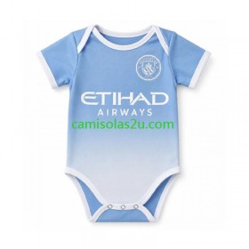 Camisolas de futebol Manchester City Mini Equipamento Principal 2026/27 Manga Curta